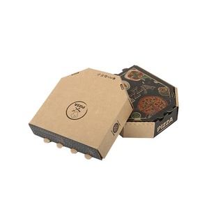 Boîte à pizza en carton de haute qualité à prix avantageux, impression personnalisée, vente en gros - Product Image 3