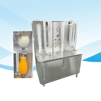 Éplucheur de kakis semi-automatique, machine à éplucher les fruits ronds