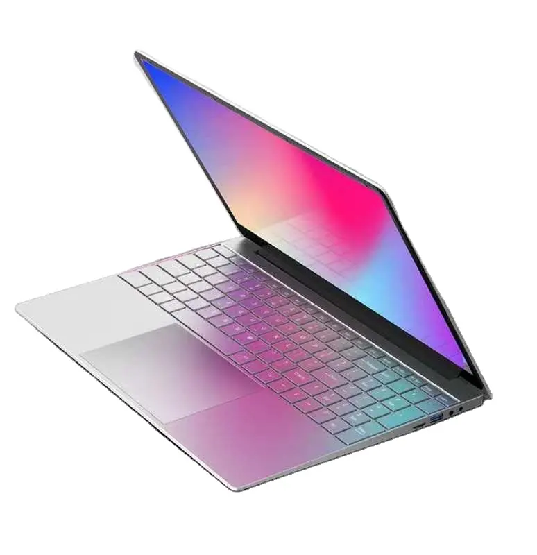 15.6 inch super slim laptop computer with win10 Intel J3455 and J4105 Quad core game laptop