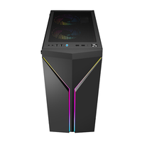 Special Offer OEM Micro ATX Desktop Gaming Computer Cases & Towers 350*205*430mm RGB Fan Chassis 1PCS with Stock 1PCS