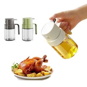 6.8oz <b>200ml</b> Kitchen Cooking Olive Oil Spout Vinegar Sprayer Glass Cruet Dispenser Mist Spray Oil <b>Bottle</b> Container for Cooking - Product Image 1