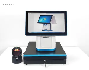 Touch screen registratore di cassa terminale Pos sistema pos con stampante android pos