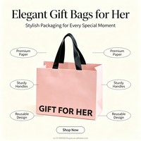 Bolsa de Papel Rosa de Lujo con Asa de Listón Negro, Superficie Mate, Logotipo Personalizado para Regalos de Cumpleaños, Fiestas, Compras y Venta al por Menor