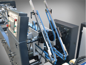 छोटे बॉक्स बॉटम फोल्डिंग पेपरबोर्ड मशीन के साथ छोटे बॉक्स बॉटम मशीन - Product Image 5