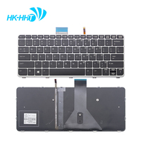 Clavier d'ordinateur portable HK-HHT pour clavier rétro-éclairé HP Elitebook Folio 1020 G1 1030 G1 US