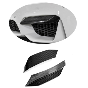 M3 F80 M4 F82 F83 becquet de lèvre de pare-chocs avant en Fiber de carbone lèvre inférieure avant croc supérieur pour <span class=keywords><strong>BMW</strong></span> 2014 + - Product Image 1