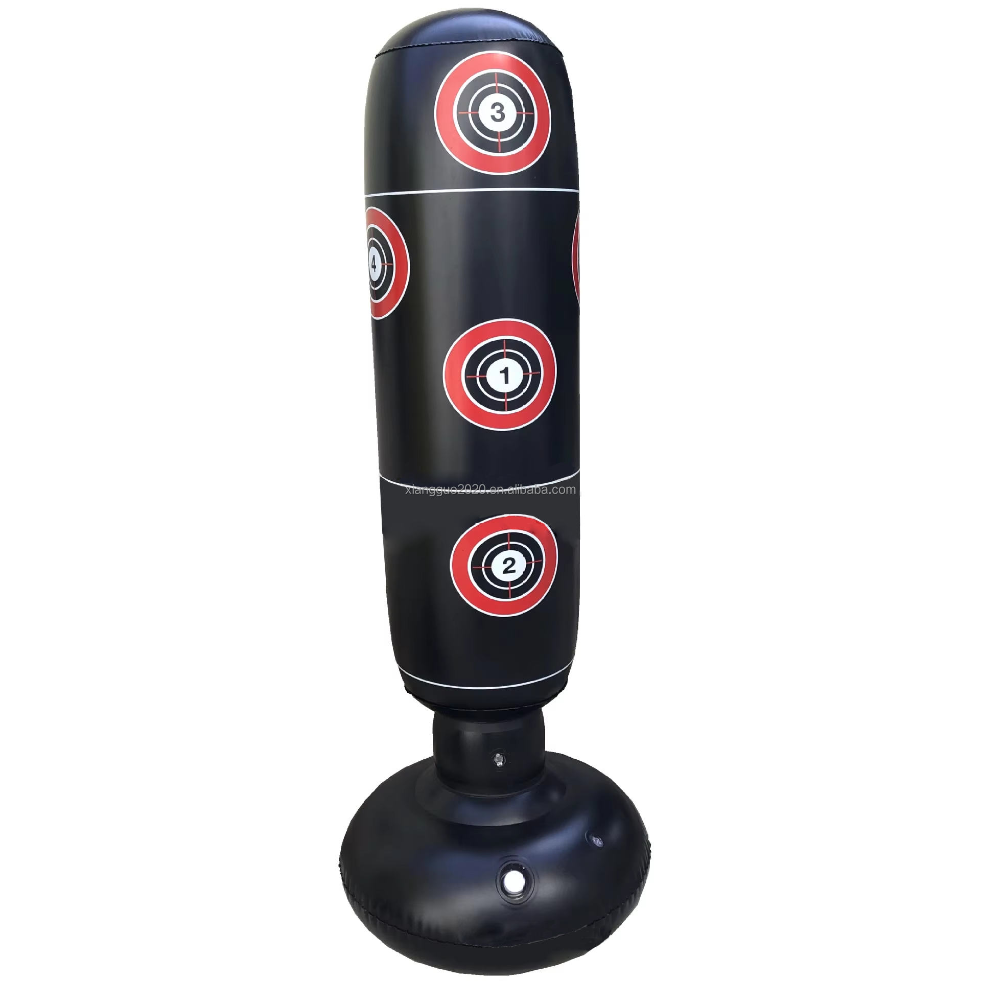 Cercle numéroté noir-160cm