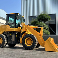 Wheel Loader Diesel 4x4 untuk Penggunaan Multifungsi Pertanian & Konstruksi, Kapasitas Bucket Blade 1.2m