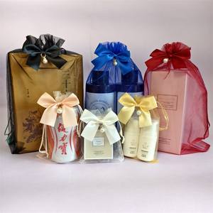 Mini Sac Cadeau Décoratif 10x15cm en Gros, <span class=keywords><strong>Pochette</strong></span> Transparente en Maille avec Cordon Coulissant, Sac d'Emballage en Organza pour <span class=keywords><strong>Mariage</strong></span> avec Logo Personnalisé - Product Image 5