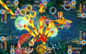 ชุดเกมนักล่าตกปลายอดนิยม <span class=keywords><strong>Godzilla</strong></span> 2 King of the Monster <span class=keywords><strong>เกม</strong></span>ตู้เกมปลา - Product Image 4