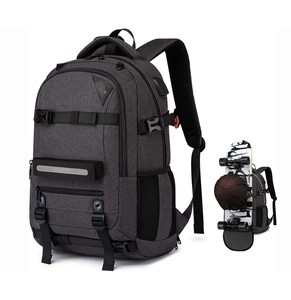 Muestra gratuita, logotipo personalizado, directo de fábrica, mochila impermeable para deportes al aire libre, para hombres, para portátil, baloncesto, skateboarding. - Product Image 1