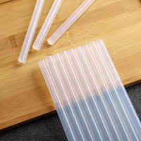 Bâtons de colle thermofusible EVA en silicone souple et élastique de qualité supérieure, 7mm/11mm, adhésif polyvalent pour l'artisanat et les réparations (vente en gros)