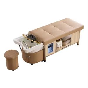 Fauteuil de lavage de cheveux QuM Salon Sink Thai, fauteuil de massage pour le lavage des cheveux, lit de shampooing, lit de spa pour la tête et lit de massage de moxibustion - Product Image 4