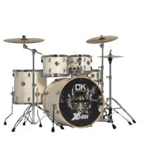 2024 Chinese Good Quality Musical Instrument Full Size Professional Jazz Drum Set