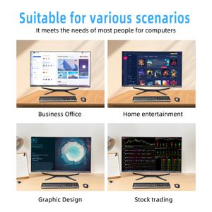 Computadora para juegos con pantalla curva I7 16 Graphic 32GB Vendedor Top <span class=keywords><strong>10</strong></span>. ª generación PC de escritorio todo en uno 27 pulgadas con cámara <span class=keywords><strong>Windows</strong></span> 11 - Product Image 4