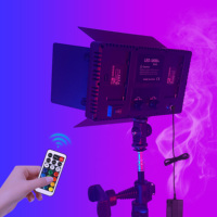 Lampe photo LED RGB U600, éclairage de studio photo, lampe de panneau RGB pour enregistrement vidéo sur téléphone, lampe vidéo LED pour YouTube, TikTok, diffusion en direct