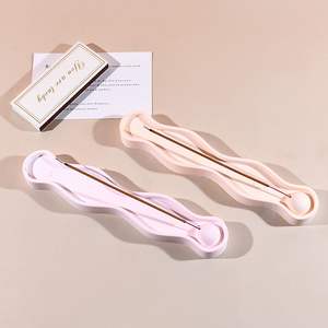 Support d'encens en forme de vague à faire soi-même pour les lève-tôt, écologique, style zen, brûleur d'encens couché, support de bougie, moule en silicone - Product Image 2