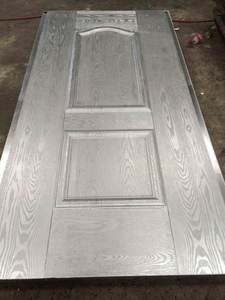 باب من خشب الكرتون المضغوط آلة الجلد الميلامين مصبوب باب الجلد HDF الصحافة الساخنة ماكينة - Product Image 3