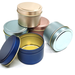 Offre Spéciale – Boîtes à Bougies de Luxe Prêtes à l'emploi (RTS) de 4 oz – Contenants en Métal Sans Soudure avec Couvercle Coulissant – Boîtes Vides Personnalisables pour Bougies - Product Image 4