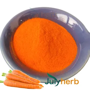 Julyherb 100% natural puro CAS 7235-40-7 ORGÁNICO B-Caroteno Beta Caroteno en Polvo puro Zumo de Zanahoria Provitamina A1