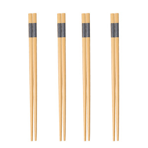 ตะเกียบไม้ไผ่สไตล์ญี่ปุ่น 25 ซม. ปลายแหลม ลายเกล็ดปลา สำหรับใช้ในโรงแรม - Product Image 5