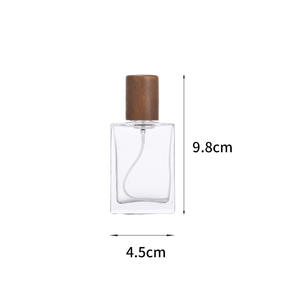 Bouteille de parfum transparente 30ml cosmétiques vaporisateur bouteille vide en verre vente en gros - Product Image 3