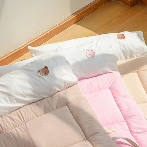 Tinta unita elastico letto con volant gonna avvolgente stile facile vestibilità 15 pollici polvere volant gonne da letto angoli sbiaditi - Product Image 1