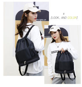 Bolsa de Diseño Personalizada con Cordón, Bolsa Deportiva 210d con Estampado de Moda, Cierre de Cordón, Bolsa de Poliéster con Cordón - Product Image 5