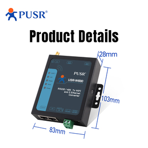 USR-W630 Hai Cổng Ethernet, RS232 RS485, Nối Tiếp Công Nghiệp Sang WiFi Và Bộ Chuyển Đổi Ethernet - Product Image 4