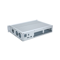Boîtier de montage en rack 2U de 19 pouces personnalisé, châssis industriel en alliage d'aluminium, indice de protection IP54, OEM/ODM
