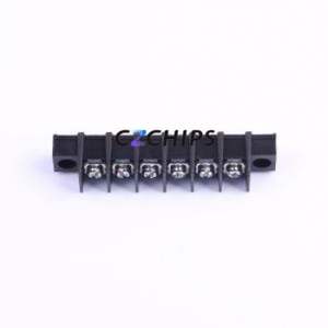 KF65SM-11.0-6P Barrier Terminal Block Through hole Component (THT),P=11mm Connector Two Sides 11mm 1x6P Straight Pin - Product Image 1