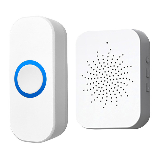 Trending New Remote Control Long Range USB WiFi Music Ring Bell Home Voice LED Indicator Wireless Smart Door Bell Electronics