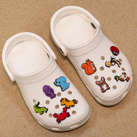 HYBkuaji PVC mode dinosaure boucle chaussure lacets personnalisés boucles pour chaussures accessoires chaussures décorations accessoires
