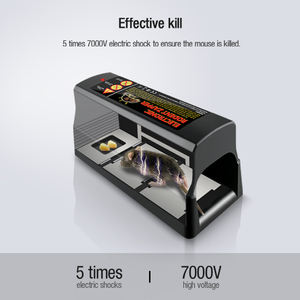 Potente entrega en stock, caja negra, trampas eléctricas para ratones humanos, batería Zapper de roedores para ratones, ratas, diferentes compras, asesino de ratones - Product Image 2