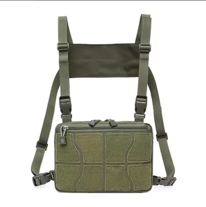 Bolsa de pecho West personalizada al por mayor, kit de reconocimiento, bolsa de herramientas, chaleco táctico, bolsa EDC, bolsa de aparejo de pecho - Product Image 1