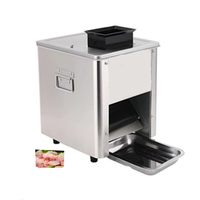 Conception populaire 110V60HZ 220V50HZ Cuisine Viande Fraîche Bacon Trancheuse Machine Poitrine De Poulet Tranchage Coupe Algues Cutter
