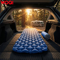 Matelas de camping gonflable ultraléger WOQI, tapis de couchage pour la randonnée, le trekking, compact et léger