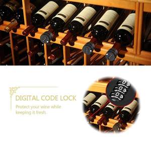 Verrou à code pour bouteille de vin, motif rétro personnalisé OEM, pour la distribution aux hôtels et aux fournisseurs de marques privées - Product Image 5