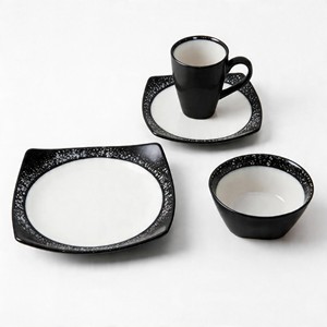 Juego de Vajilla de 16 Piezas de Alibaba-China, Platos, Tazas y Cuencos de Gres con Esmalte Brillante Reactivo, Artículos de Vajilla al por Mayor - Product Image 2