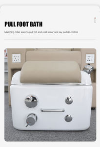 Vendita calda multifunzione massaggio alla schiena Manicure Pedicure sedie mobili pipewless piede Spa Pedicure lavello con luce a Led - Product Image 6