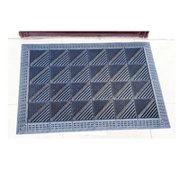 Tapis brosse en nylon revêtement de sol en plastique antidérapant modulaire plus épais 75cm * 105cm
