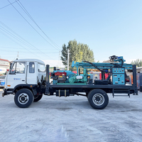 Plate-forme de forage de puits d'eau montée par camion de fabrication chinoise