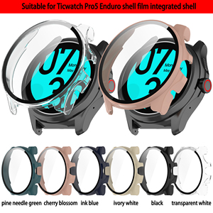 เคส TPU แฟชั่นกีฬาแบบครึ่งหุ้ม ดีไซน์โปร่ง สำหรับ <span class=keywords><strong>Ticwatch</strong></span> Pro5 คุณภาพสูง รุ่นใหม่ล่าสุด - Product Image 2