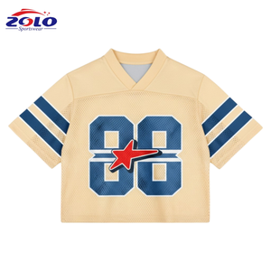Jersey sepakbola negara bagian <span class=keywords><strong>Ohio</strong></span> kustom seragam sepak bola Amerika pakaian olahraga nyaman kualitas tinggi Jersey olahraga rugbi - Product Image 2
