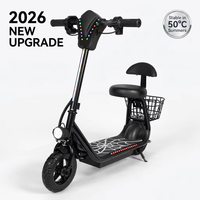 Trottinette électrique la plus vendue, moteur 36V 350W, trottinette électrique pour adultes, pneus rapides de 8 pouces, phares LED avant, étanche, pliable