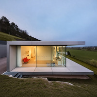 Villa Préfabriquée de Luxe en Structure d'Acier Léger, Design Moderne