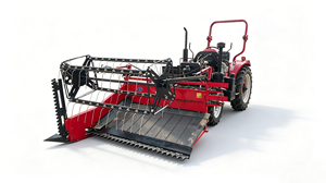 Testa di taglio universale per mietitrebbia con rullo e <span class=keywords><strong>nastro</strong></span> trasportatore per colture di grano, cumino e cereali - Product Image 4