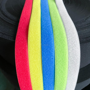 LL101 Ecológico en Stock 2cm/2,5 cm Ropa de nailon colorida Zapatos Velcroes Pegatinas Sujetadores de gancho y bucle - Product Image 5