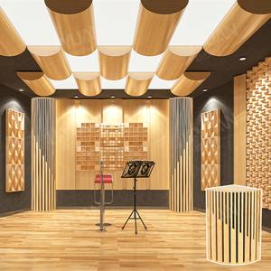 Difusores acústicos de madera maciza de diseño moderno Trampa de estudio de sonido de baja frecuencia con basstraps Corner - Product Image 1