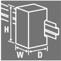Weidmuller 8594810000 MAS DC/DC SELECT Conditionnement du signal analogique pour fiche technique uniquement MICROSERIES Convertisseur/isolant de signal